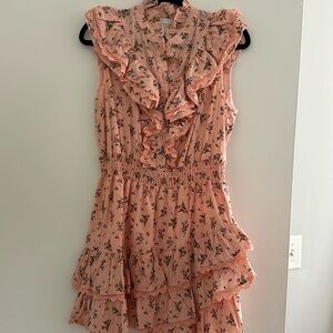 NWT The Shirt Ruffle Dress